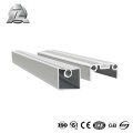 6061-T6 silbernes Gartenzeltstangen-Aluminiumprofil für Pavillonabdeckung